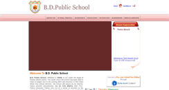 Desktop Screenshot of bdpublicschool.com